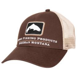 Кепка Simms Trout Icon Trucker Mahogany