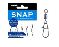 Застежка с вертлюгом BKK Duolock Snap Swivel-51 #1 (D-SN-1032)