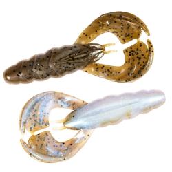 Плаваючий силікон ZMAN Hella Crawz 3pc #Hot Craw (HCR-359PK3)
