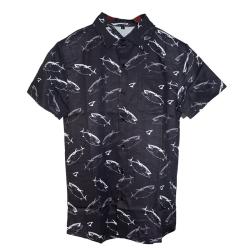 Сорочка Jigging Master 2021 Gangnam Style Short Sleeve Shirt Black XXL (РБ-2201087)