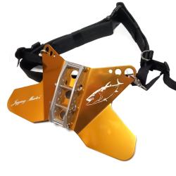 Поясний упор Jigging Master Dual Pin Aluminum Gimble Plate Gold (РБ-2201095)