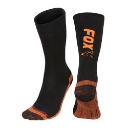 Шкарпетки Fox Carp Black/Orange Thermolite Long Sock 44-47 (CFW117)