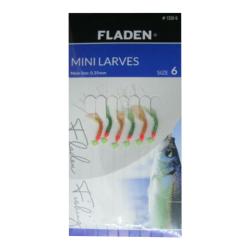 Морской монтаж Fladen Mini Larves 6 hooks size 6 0.30mm (1356-6)