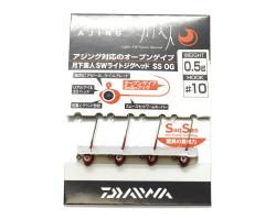 Джигголівка Daiwa Gekka SW Light Jig Head SS Open Gap 0.5gr #10 4pc (07104121)