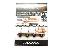 Джигголівка Daiwa Gekka SW Light Jig Head SS Open Gap 0.8gr #10 4pc (07104122)