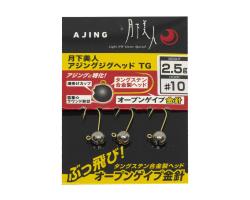 Джигголівка Daiwa Gekka Ajing Jig Head 2.5gr #10 3pc (07312840)