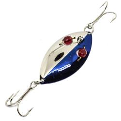 Блешня Dardevle Wiggler 75mm 28g #Hmrd Nic Grn/Red (88277)