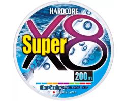 Шнур Duel Hardcore Super X8 200m 0.15mm 7.0kg 5Color #0.8 (H4315-5C)
