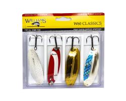 Набір блешень Williams Classic 4-Pack W60 Kit (4-60-ASST)