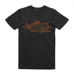 Футболка Simms Bass Line T-Shirt Black L