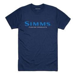 Футболка Simms Simms Logo T-Shirt Dark Moon Heather S (12803-195-20)