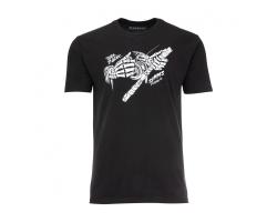 Футболка Simms Grim Reeler T-Shirt Black S (13531-001-20)
