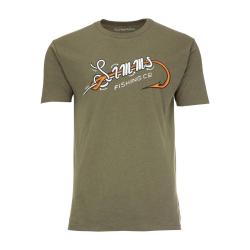 Футболка Simms Special Knot T-Shirt Military Heather M