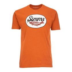 Футболка Simms Trout Wander T-Shirt Adobe Heather L (13324-799-40)