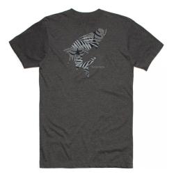 Футболка Simms Wood Trout Fill T-Shirt Charcoal Heather S