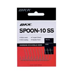 Гачок BKK для блешень Spoon-10  #10 (A-ES-8115)