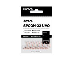 Гачок BKK для блешень Spoon-22 UVO  #1/0 (A-ES-8158)