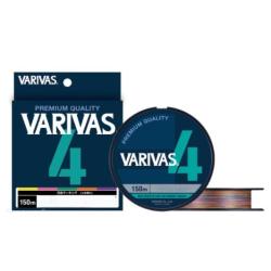Шнур Varivas PE Line X4 Multicolor 150m 9.51kg 0.185mm #1.2 (VA 13534)