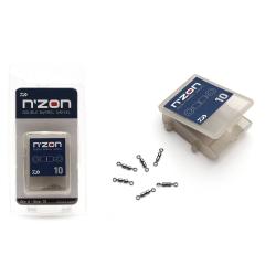 Подвійний вертлюжок Daiwa N`Zon Double Swivel Size 12 (13313-012)