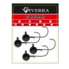 Джигголівка вольфрам Viverra 1,3g #4 Black (4шт) (364TBJ04)