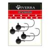 Джигголівка вольфрам Viverra 0,9g #2 Black (4шт) (132TBJ02)