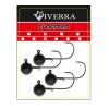 Джигголівка вольфрам Viverra 1,8g #4 Black (4шт) (116TBJ04)