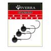 Джигголівка вольфрам Viverra 1,8g #4 Black (4шт) (116TBJ04)