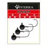 Джигголівка вольфрам Viverra 10,6g #1 Black (2шт) (38TBJ01)