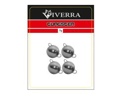 Разборная вольфрамовая чебурашка Viverra 5g Natural (4шт) (5TCBS)