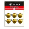 Розбірна вольфрамова чебурашка Viverra 18g Gold (2шт) (18TCBS-G)