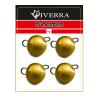 Розбірна вольфрамова чебурашка Viverra 18g Gold (2шт) (18TCBS-G)