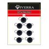 Розбірна вольфрамова чебурашка Viverra 2g Matte Black (7шт) (2TCBS-MB)