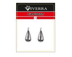 Груз джиг ріг вольфрам Viverra 14g Natural (2шт) (12TTDR)
