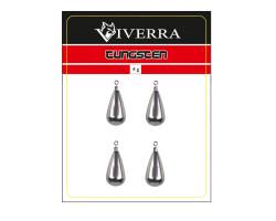 Груз джиг риг вольфрам Viverra 5g Natural (4шт) (316TTDR)