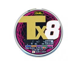Шнур Duel Tx8 200m 5Color 12.2kg 0.19mm #1.2 (H4335-5C)