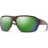 Окуляри сонцезахісні Smith Optics Deckboss Matte Tortoise Polar Green Mirror (204066N9P63UI)