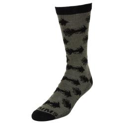 Шкарпетки Simms Daily Sock Woolly Bugger Moss M (13451-746-30)