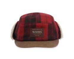 Шапка Simms Coldweather Cap Red Buffalo Plaid S/M (13817-615-2030)