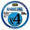 Шнур Duel Hardcore X4 200m 5Color Yellow Marking 5.4kg 0.132mm #0.6