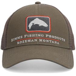 Кепка Simms Trout Icon Trucker Hickory