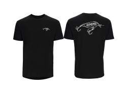 Футболка Simms Square Bill T-Shirt Black XL (14096-001-50)