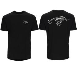 Футболка Simms Square Bill T-Shirt Black XL (14096-001-50)