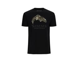 Футболка Simms Trout Regiment Camo Fill T-Shirt Black XL (14101-001-50)