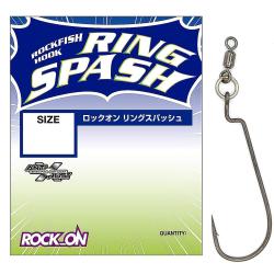 Гачок офсетний Varivas Rock-On Ring Spash #3/0 4pcs (VA 68536)