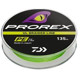 Шнур Daiwa Prorex UL Braid PE 135m 1.75kg 0.08mm #0.25