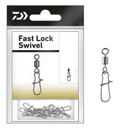 Вертлюг с застежкой Daiwa Easy Snap 22kg #2 10pcs (14905-202)