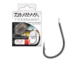 Гачок з повідцем Daiwa Tournament Feeder Black №8 0.20mm 80cm 10pcs (14455-008)
