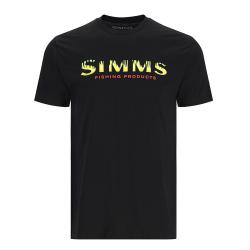 Футболка Simms Logo T-Shirt Black Neon M