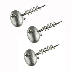 Вантаж штопор Prorex Football Screw-in Jig Head Lead Free 7g 3pcs (15417-007)