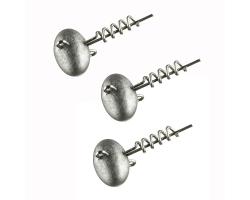 Вантаж штопор Prorex Football Screw-in Jig Head Lead Free 10g 3pcs (15417-010)